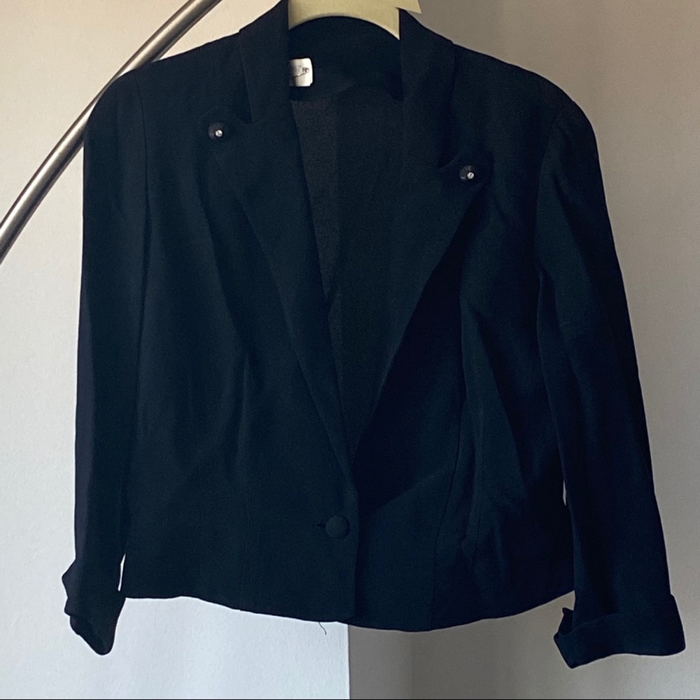 Black Bolero Jacket - image 1
